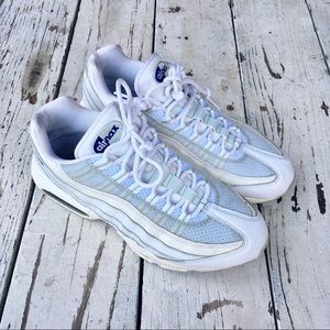 NIKE AIR MAX 95 OG RETRO VINTAGE SIZE 9 WHITE